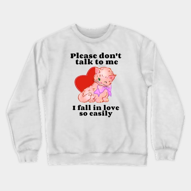 Valentine's Day love gift Crewneck Sweatshirt by AA